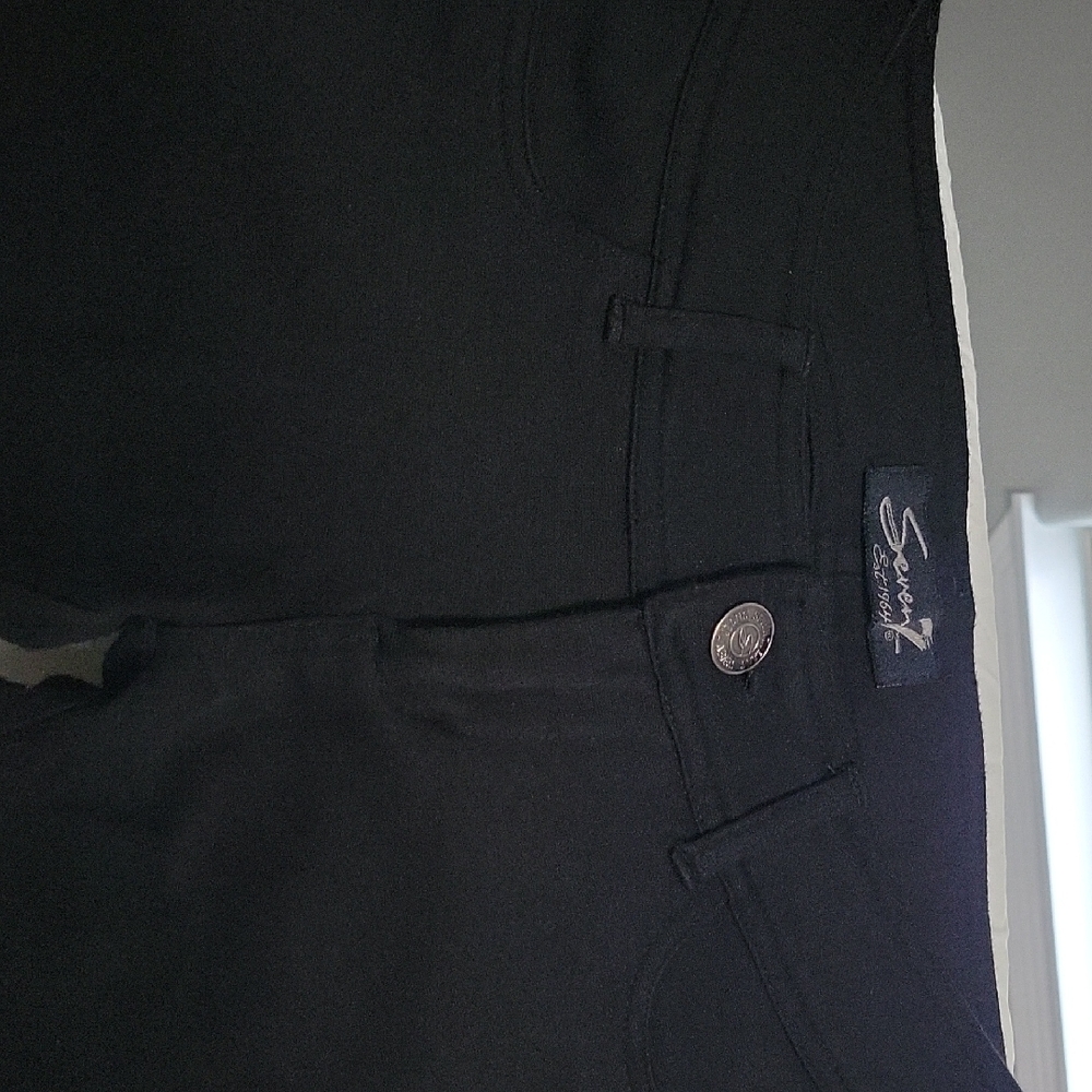 7 For All Mankind Black Jeans